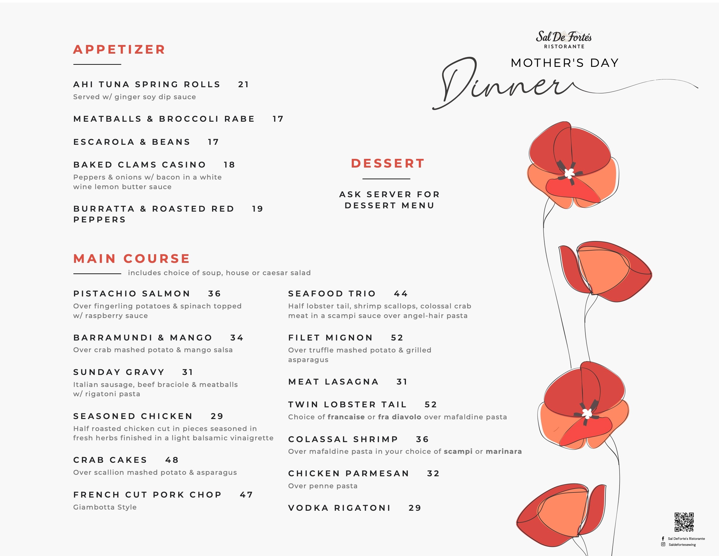 Mother's Day Tasting preview